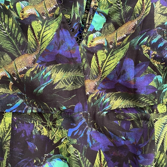 H&M TROPICAL PRINT DRESS - Picture 5 of 5